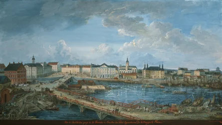 Vue de Stockholm depuis le Palais Royal, 1801